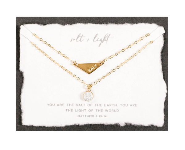 Dear Heart - Salt + Light | Christian Necklace | Minimal Jewelry: 14kt Gold Filled