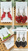 Seasideblooms - Christmas truck hand painted lightweight maple wood 