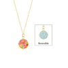 JILZARAH - Beach Day Reversible Medallion Necklace