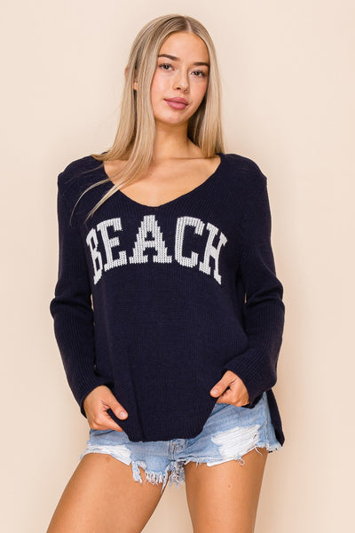 BEACH Sweater - Salt Signature
