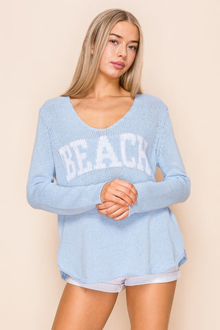 BEACH Sweater - Salt Signature