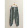 HYFVE - DZ24A848-DRAWSTRING LOUNGE JOGGERS: L / MINT