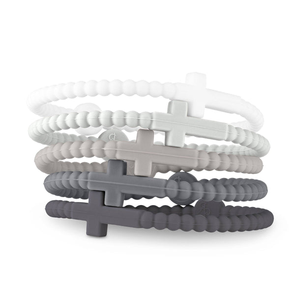 Ryan & Rose - Jesus Bracelets (Cross Bracelets): Vibe (5 pack) / Medium