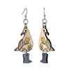 Green Tree Jewelry - Paddington Seagull Earrings #1771: As pictured