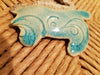 Teal Turtle Studio - Sandy at Heart Sea Turtle Ceramic Beach Ornament