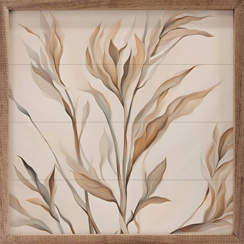 Kendrick Home - Brown And Tan Branches: 24x24