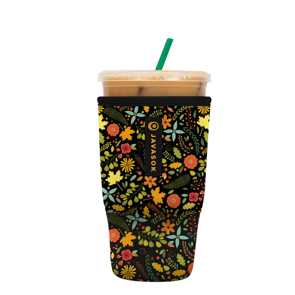 Sok-It - JavaSok - Autumn Floral: Medium 22-28oz