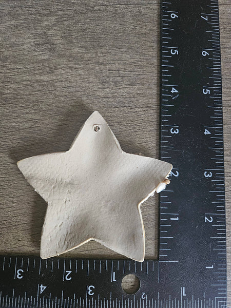 Teal Turtle Studio - Custom Sandy Starfish Ceramic Ornament