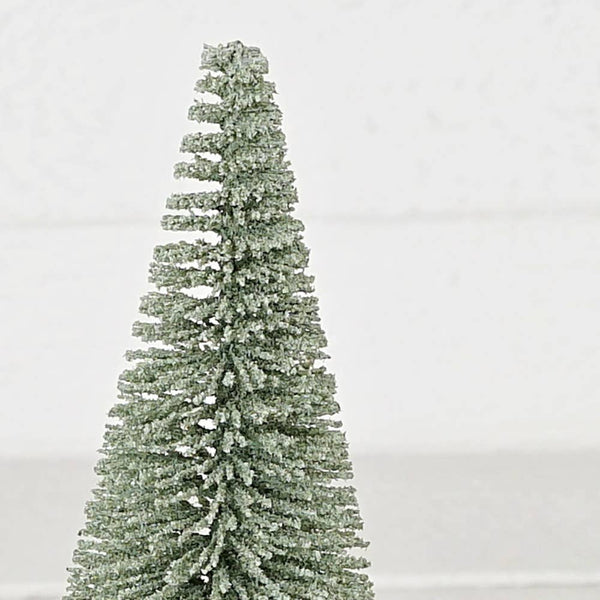 Impressive Enterprises, Inc. - M32700-8inH Macaron theme bottle brush tree-Sage