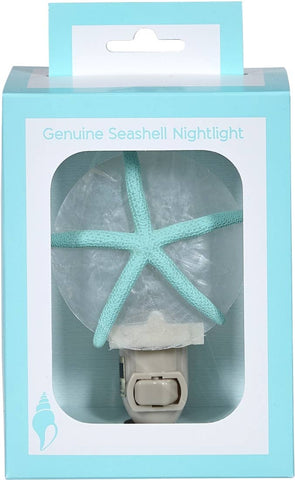 HS Seashells - Green Starfish Boxed LED Night Light