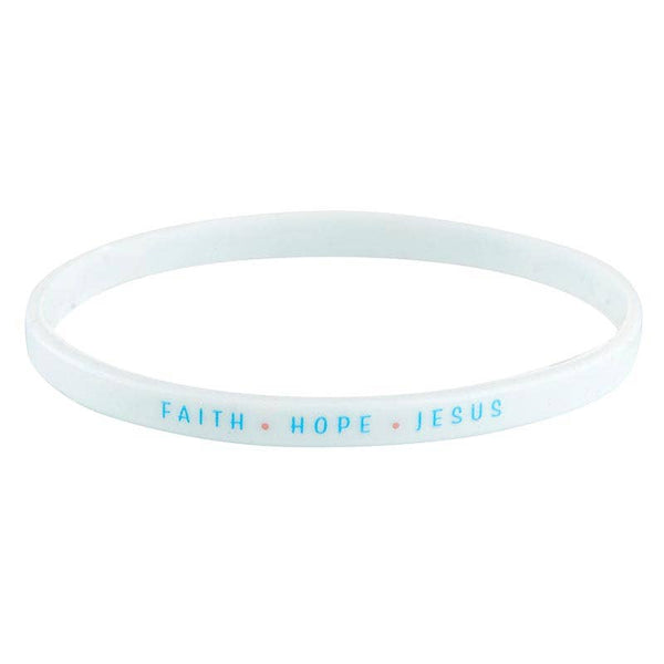 Faithworks by Creative Brands - Silicone Bracelet - God Is Faithful - 4pc