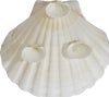 HS Seashells - Irish Deep 4" Serving Dish W/ Shell Legs