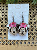 Seasideblooms - Cute cartoon hand painted lightweight maple wood earrin