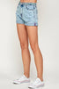 I&M JEAN, INC. - [PROMO SALE] N1217HH - Medium Wash - High Rise Shorts: Medium Wash / 1