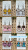 Seasideblooms - Cute character, hand-painted Maplewood earrings earring