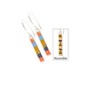 JILZARAH - French Quarter Reversible Mini Bar Earrings