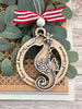 Seasideblooms - Christmas ornament maple wood 