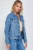 I&M JEAN, INC. - IB9231 - Medium Wash - Classic Denim Jacket: Medium Wash / M