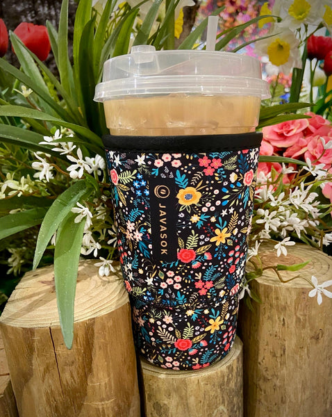 Sok-It - JavaSok - English Garden Picnic: Small 16-20oz