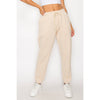 Timeless - Relaxed Fleece Jogger Sweatpants: BEIGE / S-M-L(2-2-2)