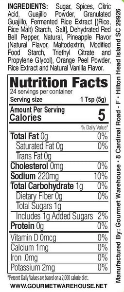 Gourmet Warehouse Brands - Gourmet Warehouse Hawaiian Chile Seasoning & Rub