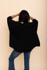 Leto Accessories - Boucle Cozy Poncho: Sage