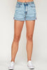 I&M JEAN, INC. - [PROMO SALE] N1217HH - Medium Wash - High Rise Shorts: Medium Wash / 3