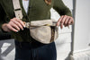 Beaudin Whoelsale - LV Britt | Upcycled Designer Sling Belt Bag - Stone Cream