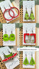 Seasideblooms - Christmas vacation hand painted lightweight maple wood 