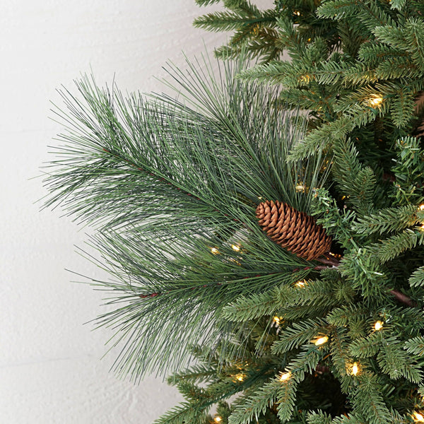 Impressive Enterprises, Inc. - 31767- 16in Pick-Evergreen needle pines with pinecones