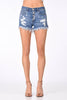 I&M JEAN, INC. - [PROMO SALE] IB5363HH - Light Wash - ButtonDown Denim Shorts: M / Light Wash