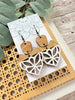 Seasideblooms - Boho hand painted lightweight maple wood 