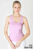 NIKIBIKI - NS8216 - Reversible Ribbed Tank Top: 2130 Pink Cosmos