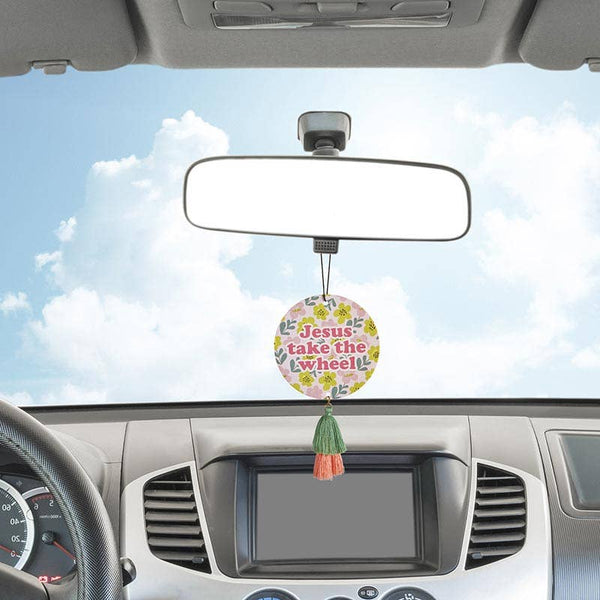 Faithworks by Creative Brands - Air Freshener - Jesus Take the Wheel