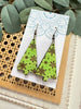 Seasideblooms - Christmas tree hand painted with gold accents maple wood 