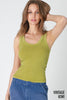 NIKIBIKI - NS8258 - Vintage Reversible Ribbed Tank: Vintage Sandshell