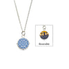 JILZARAH - French Quarter Reversible Medallion Necklace