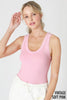 NIKIBIKI - NS8258 - Vintage Reversible Ribbed Tank: Vintage Sandshell