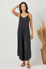 Mystree - 19986 Modal Cami Baggy Jumpsuit: Large / Apricot