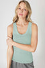 NIKIBIKI - NS8258 - Vintage Reversible Ribbed Tank: Vintage Pine Grove