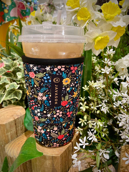 Sok-It - JavaSok - English Garden Picnic: Small 16-20oz