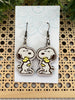Seasideblooms - Cute character, hand-painted Maplewood earrings earring