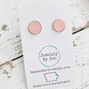 Jewelry By Jen - Stud Earrings: Blush