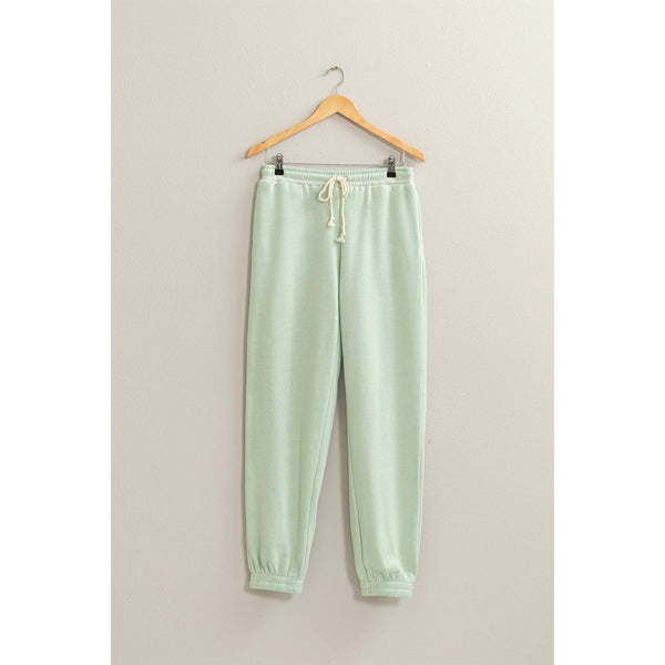 HYFVE - DZ24A848-DRAWSTRING LOUNGE JOGGERS: L / MINT