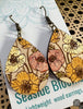 Seasideblooms - Boho floral hand painted lightweight maple wood