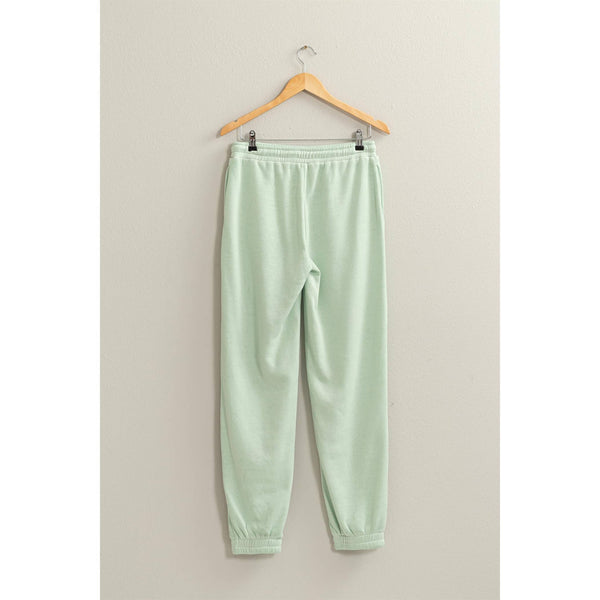 HYFVE - DZ24A848-DRAWSTRING LOUNGE JOGGERS: L / MINT