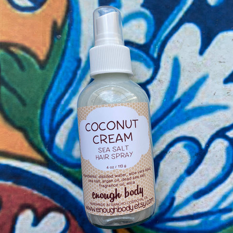 Enough Body - Coconut Cream Sea Salt Hair Spray