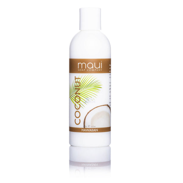 Maui Soap Co. - Coconut Body Lotion w/ Avocado Oil, Cucumber & Vit. E, 8 oz