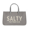 Faithworks by Creative Brands - Large Canvas Tote Bag - Salty