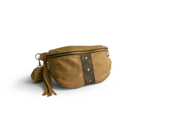 Beaudin Wholesale - LV Britt | Upcycled Repurposed Designer Sling Bag Bronze